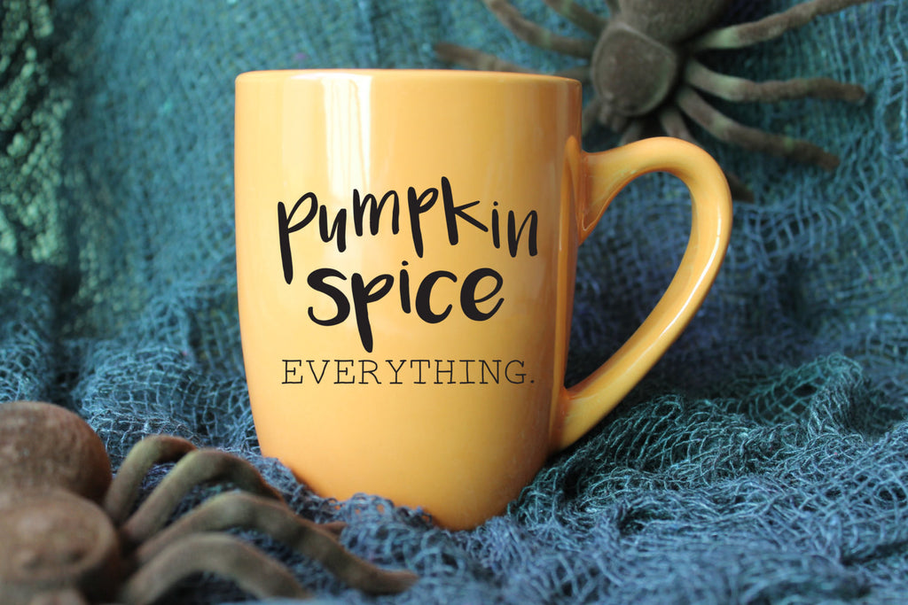I Want Pumpkin Everything Campfire Mug, Fall Mug, Autumn Mug, 15 oz Pumpkin  Spice Latte PSL Coffee Mug, Fall Decor, Pumpkin Decor Coffee Cup