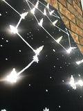 12" x 24" Lighted Constellation Wall Art // Constellation Canvas Painting // Universe Wall Art // Universe // Night Light // Nursery Decor