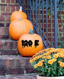Spooky Vinyl Home Address, Pumpkin Vinyl, Vinyl Decals, Vinyl House Numbers